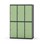 Novis garderobeskab lige topplade 2:3 B120 cm