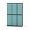 Novis garderobeskab lige topplade 2:3 B120 cm