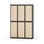 Novis garderobeskab lige topplade 2:3 B120 cm