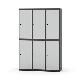 Novis garderobeskab lige topplade 2:3 B120 cm