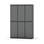 Novis garderobeskab lige topplade 2:3 B120 cm