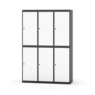 Novis garderobeskab lige topplade 2:3 B120 cm