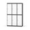 Novis garderobeskab lige topplade 2:3 B120 cm