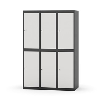 Novis garderobeskab lige topplade 2:3 B120 cm