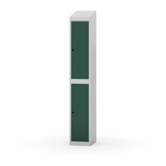 Novis garderobeskab skrå topplade 2:1 B30 cm