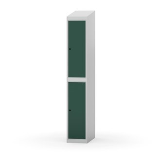 Novis garderobeskab skrå topplade 2:1 B30 cm