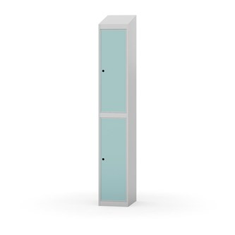 Novis garderobeskab skrå topplade 2:1 B30 cm