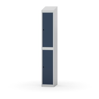 Novis garderobeskab skrå topplade 2:1 B30 cm