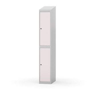 Novis garderobeskab skrå topplade 2:1 B30 cm