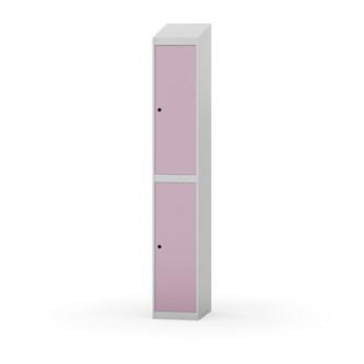 Novis garderobeskab skrå topplade 2:1 B30 cm