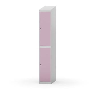 Novis garderobeskab skrå topplade 2:1 B30 cm