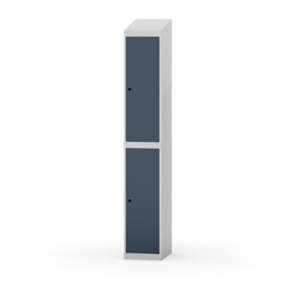 Novis garderobeskab skrå topplade 2:1 B30 cm