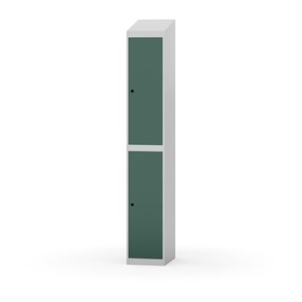 Novis garderobeskab skrå topplade 2:1 B30 cm
