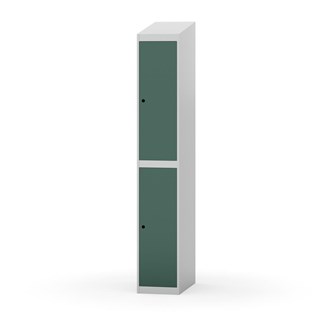 Novis garderobeskab skrå topplade 2:1 B30 cm