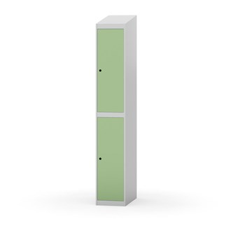 Novis garderobeskab skrå topplade 2:1 B30 cm