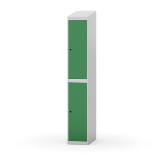 Novis garderobeskab skrå topplade 2:1 B30 cm