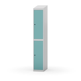 Novis garderobeskab skrå topplade 2:1 B30 cm