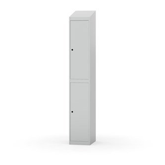 Novis garderobeskab skrå topplade 2:1 B30 cm