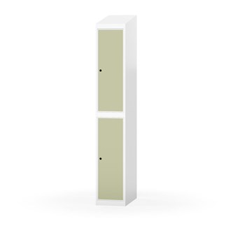 Novis garderobeskab skrå topplade 2:1 B30 cm