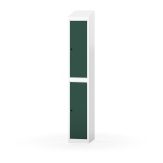 Novis garderobeskab skrå topplade 2:1 B30 cm