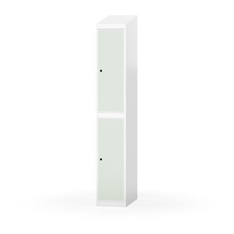 Novis garderobeskab skrå topplade 2:1 B30 cm