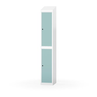 Novis garderobeskab skrå topplade 2:1 B30 cm