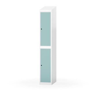 Novis garderobeskab skrå topplade 2:1 B30 cm