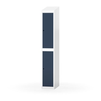 Novis garderobeskab skrå topplade 2:1 B30 cm