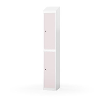 Novis garderobeskab skrå topplade 2:1 B30 cm