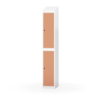 Novis garderobeskab skrå topplade 2:1 B30 cm