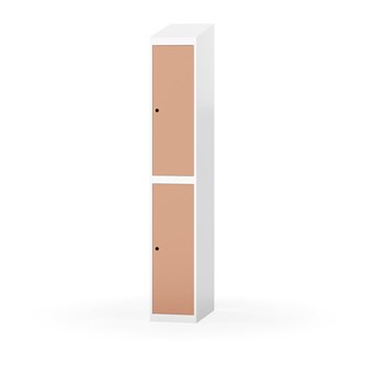 Novis garderobeskab skrå topplade 2:1 B30 cm