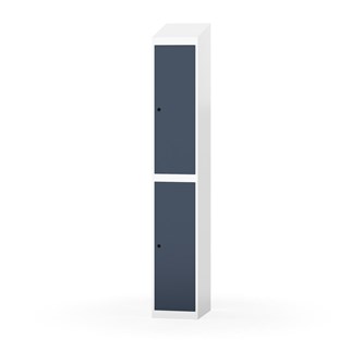 Novis garderobeskab skrå topplade 2:1 B30 cm