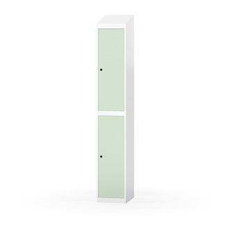Novis garderobeskab skrå topplade 2:1 B30 cm