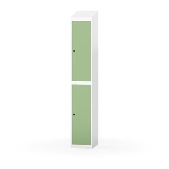 Novis garderobeskab skrå topplade 2:1 B30 cm