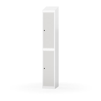 Novis garderobeskab skrå topplade 2:1 B30 cm