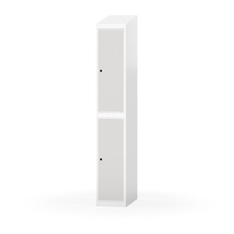 Novis garderobeskab skrå topplade 2:1 B30 cm