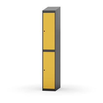 Novis garderobeskab skrå topplade 2:1 B30 cm