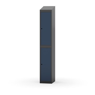 Novis garderobeskab skrå topplade 2:1 B30 cm