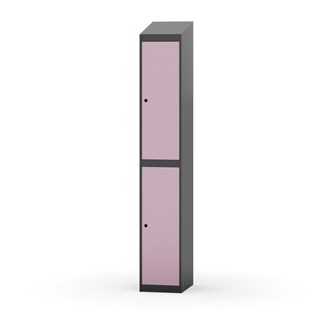 Novis garderobeskab skrå topplade 2:1 B30 cm