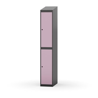 Novis garderobeskab skrå topplade 2:1 B30 cm