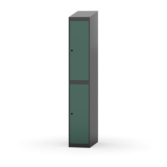 Novis garderobeskab skrå topplade 2:1 B30 cm