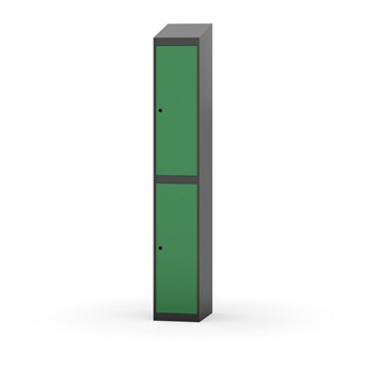 Novis garderobeskab skrå topplade 2:1 B30 cm