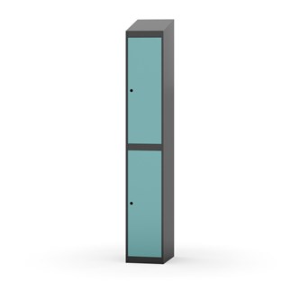 Novis garderobeskab skrå topplade 2:1 B30 cm