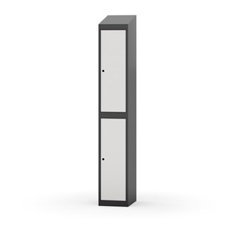 Novis garderobeskab skrå topplade 2:1 B30 cm