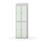 Novis garderobeskab skrå topplade 2:2 B60 cm
