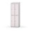 Novis garderobeskab skrå topplade 2:2 B60 cm