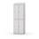 Novis garderobeskab skrå topplade 2:2 B60 cm