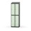 Novis garderobeskab skrå topplade 2:2 B60 cm