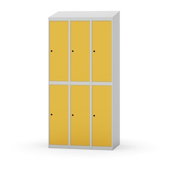 Novis garderobeskab skrå topplade 2:3 B90 cm