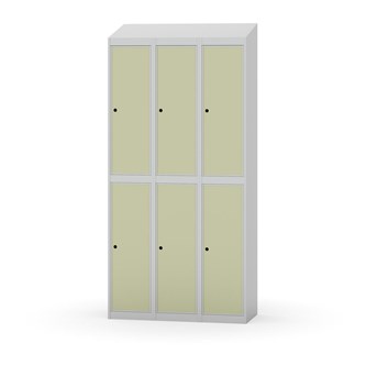 Novis garderobeskab skrå topplade 2:3 B90 cm